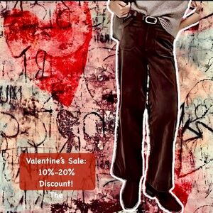 ♥️Sale! DOCKERS Chocolate Brown Pinwale Corduroy Straight Leg Pants size 10